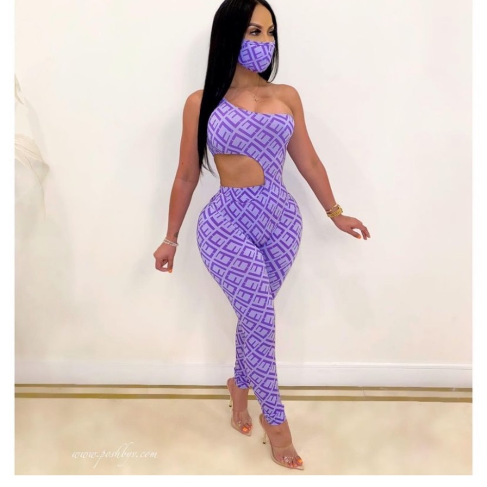 Purple two piece